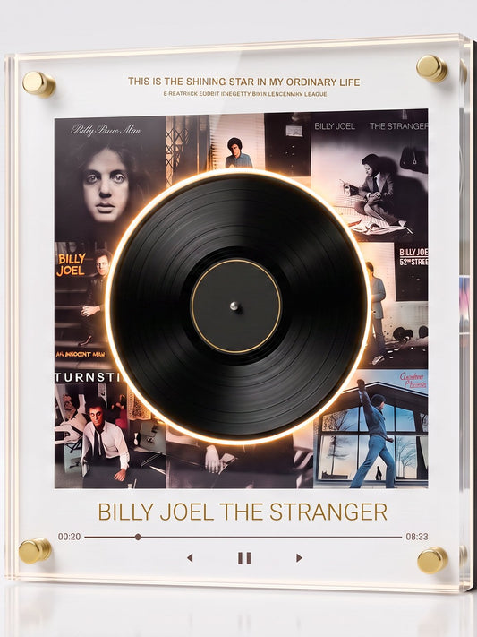 Billy Joel The Stranger acrylic vinyl player plaque